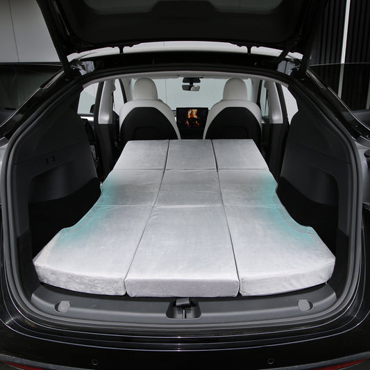 Like New! Model 3 TESCAMP Camping Mattress Only Fits 2020 Version Tesla Model 3's Frunk/Trunk, Foldable Sheet Provided